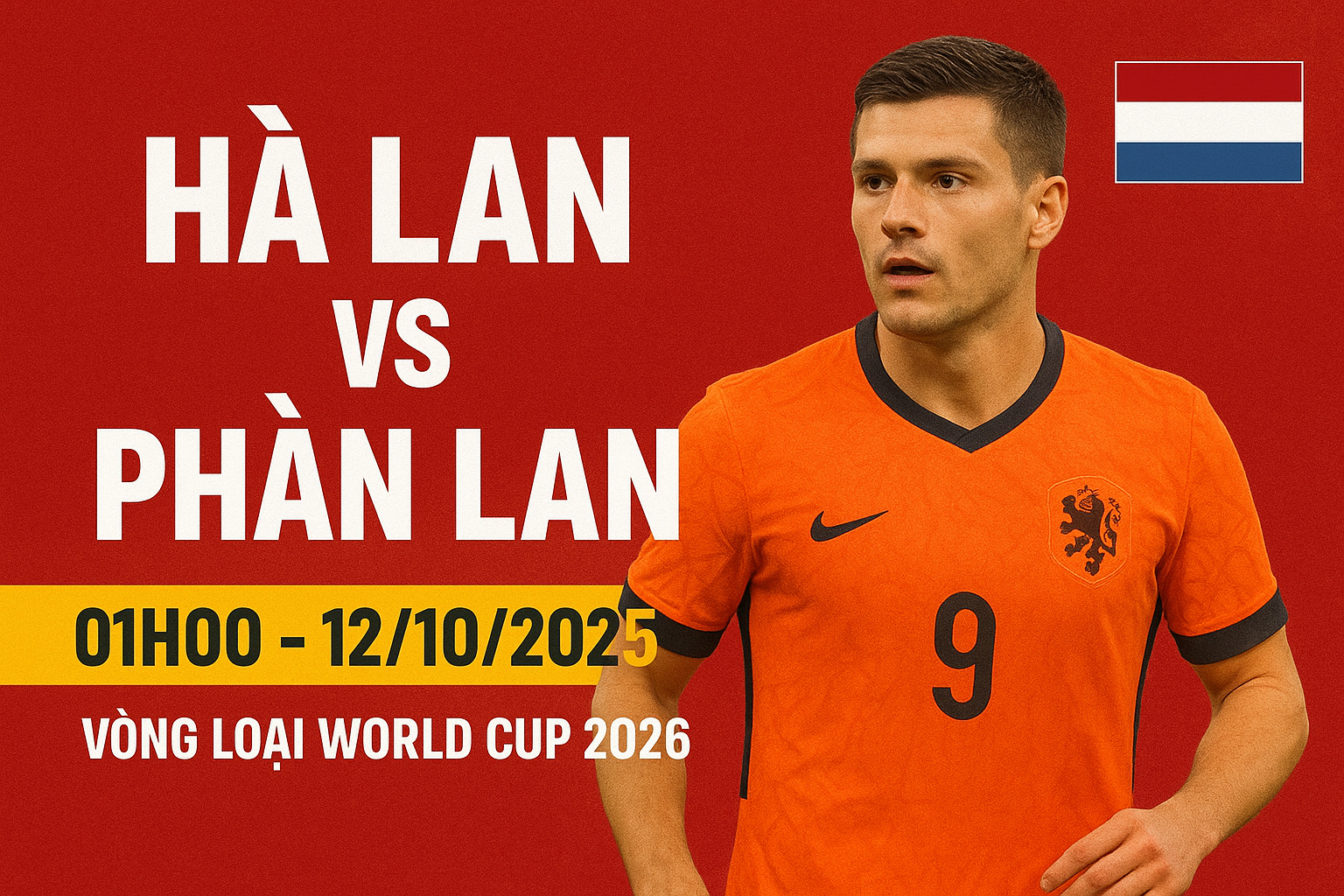 Hà Lan vs Phần Lan