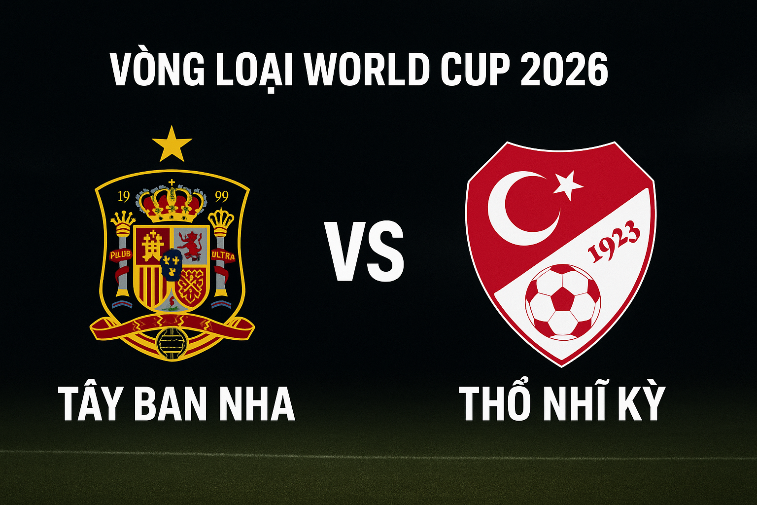 Tây Ban Nha vs Thổ Nhĩ Kỳ