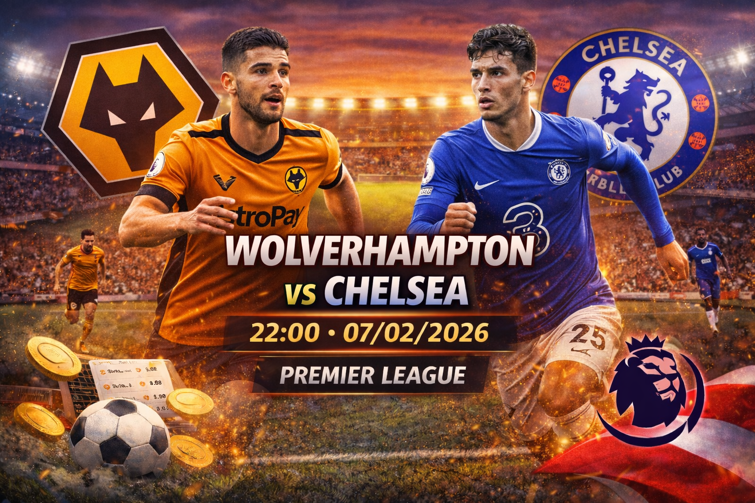 Wolverhampton vs Chelsea