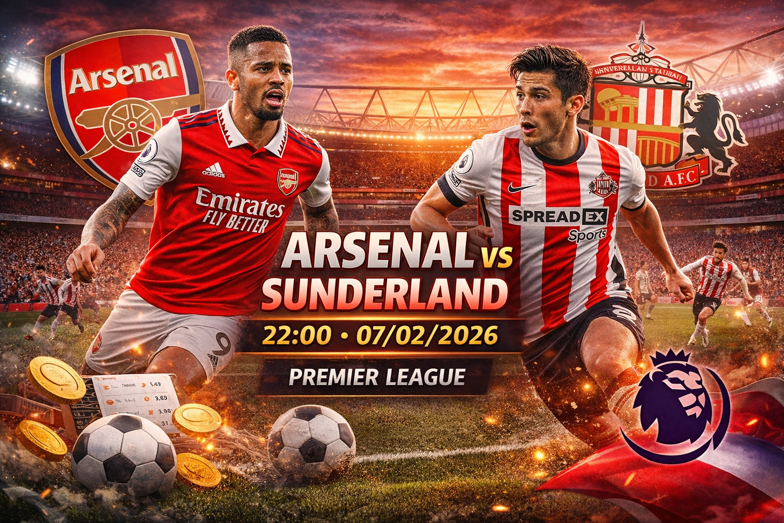 Arsenal vs Sunderland