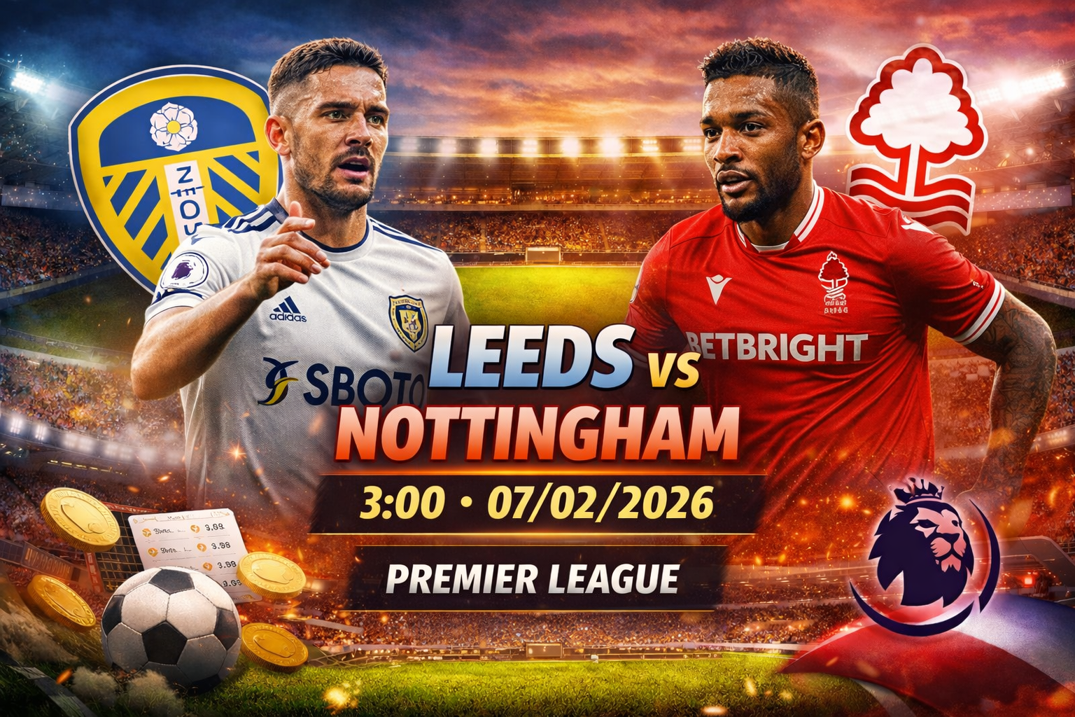 Leeds Utd vs Nottingham