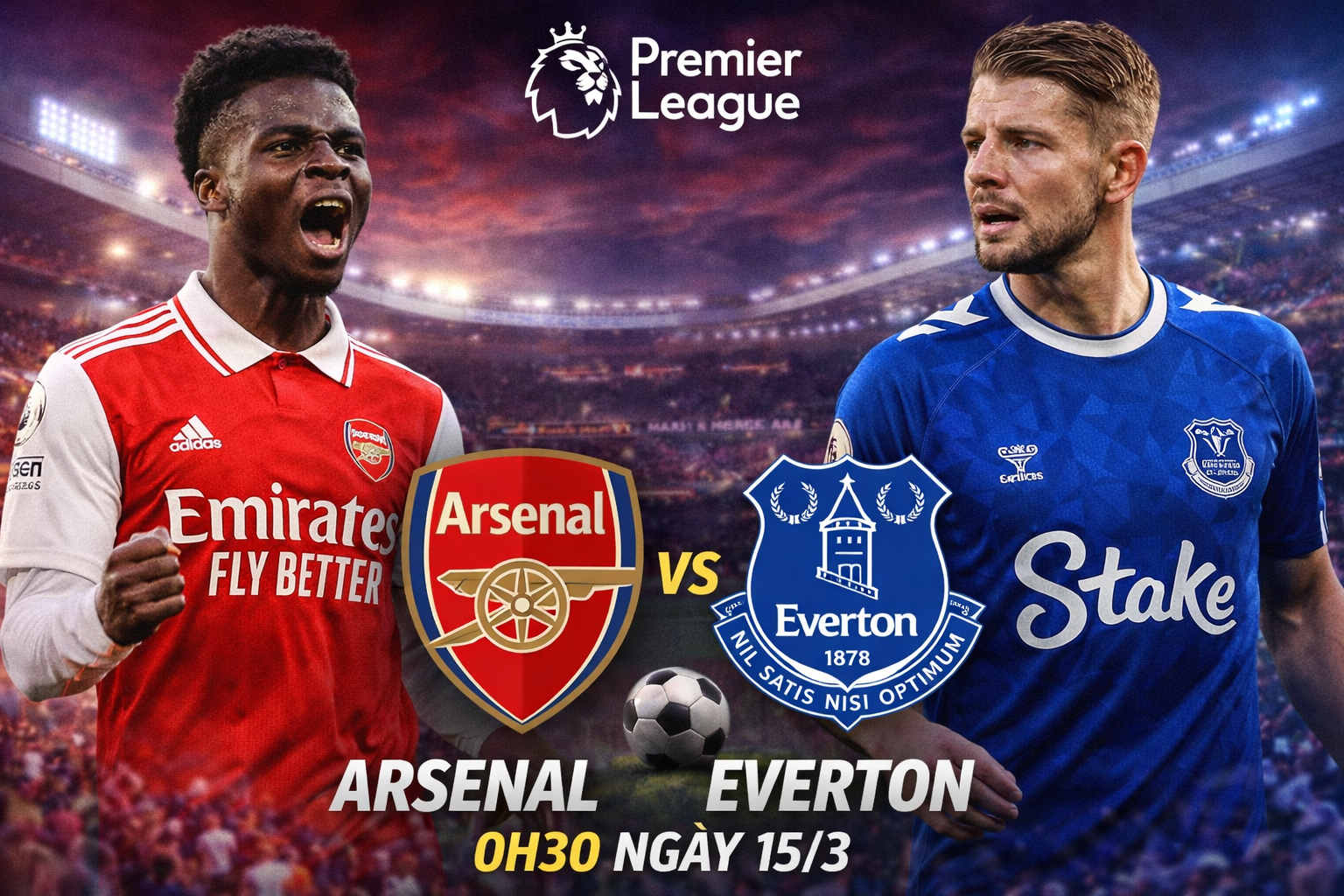Arsenal vs Everton