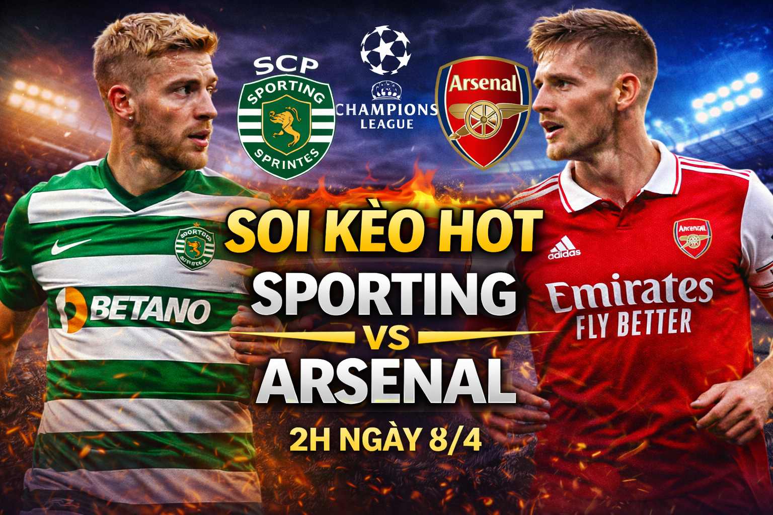 Sporting vs Arsenal
