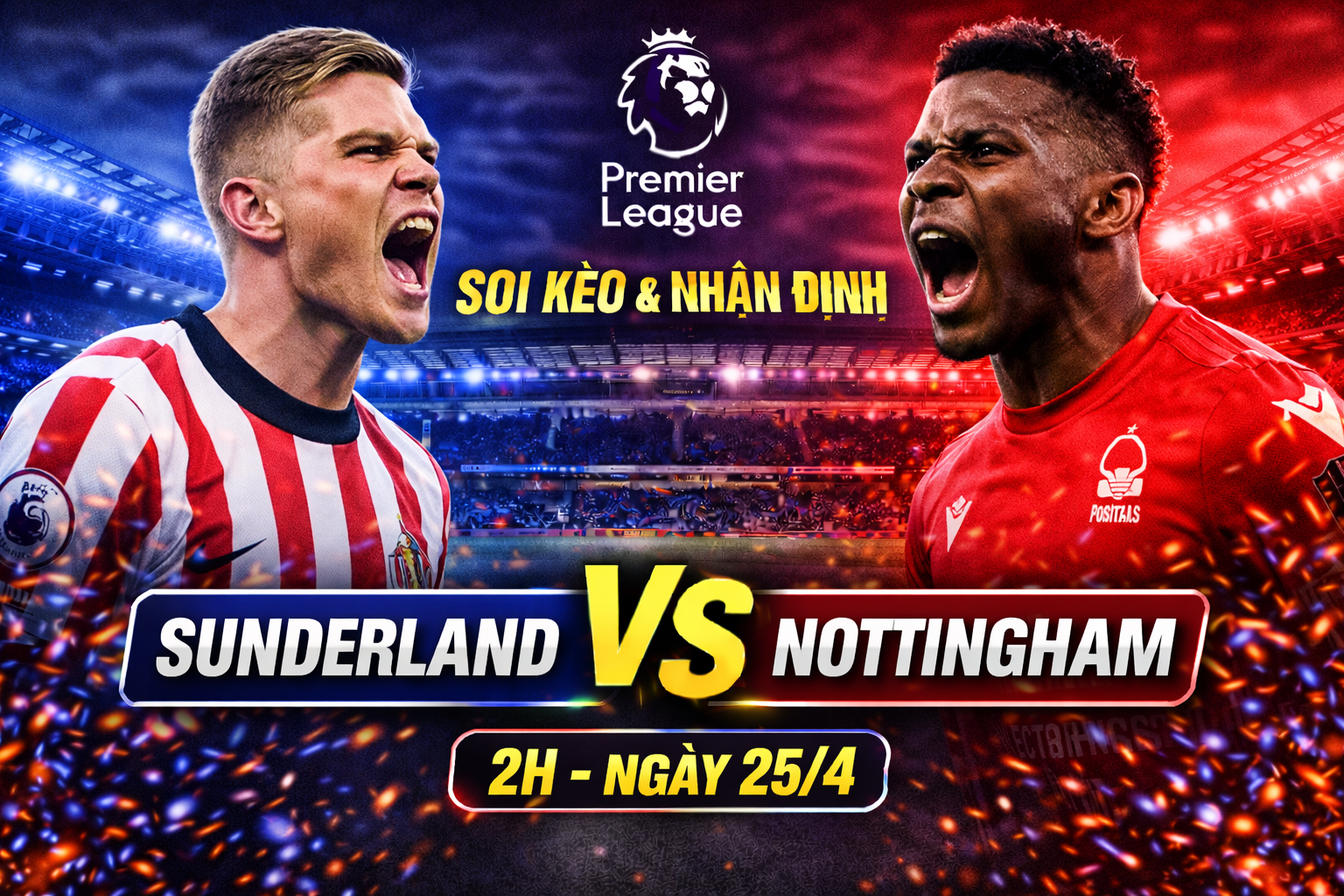 Sunderland vs Nottingham