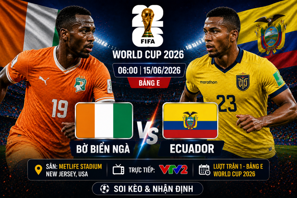 Bờ Biển Ngà vs Ecuador