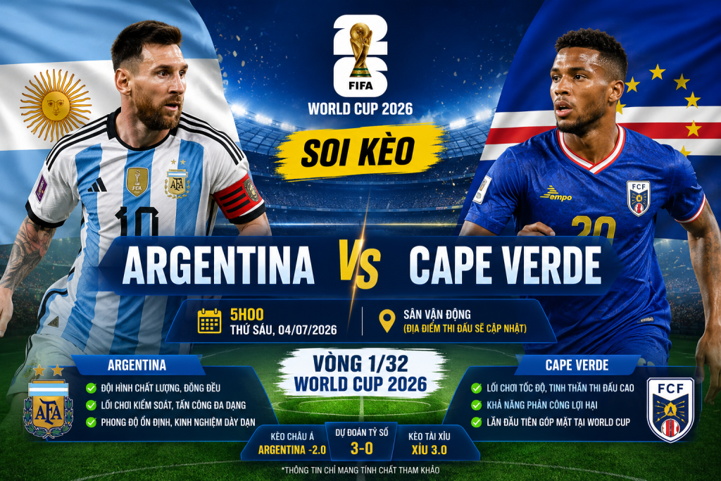 Argentina vs Cape Verde