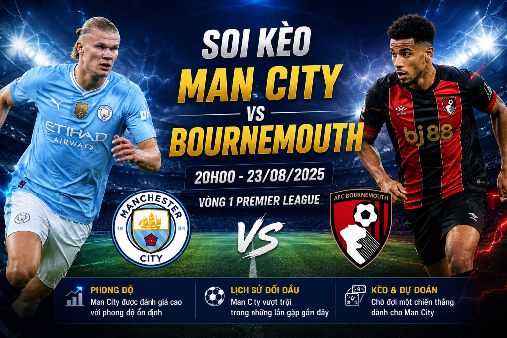 Man City vs Bournemouth