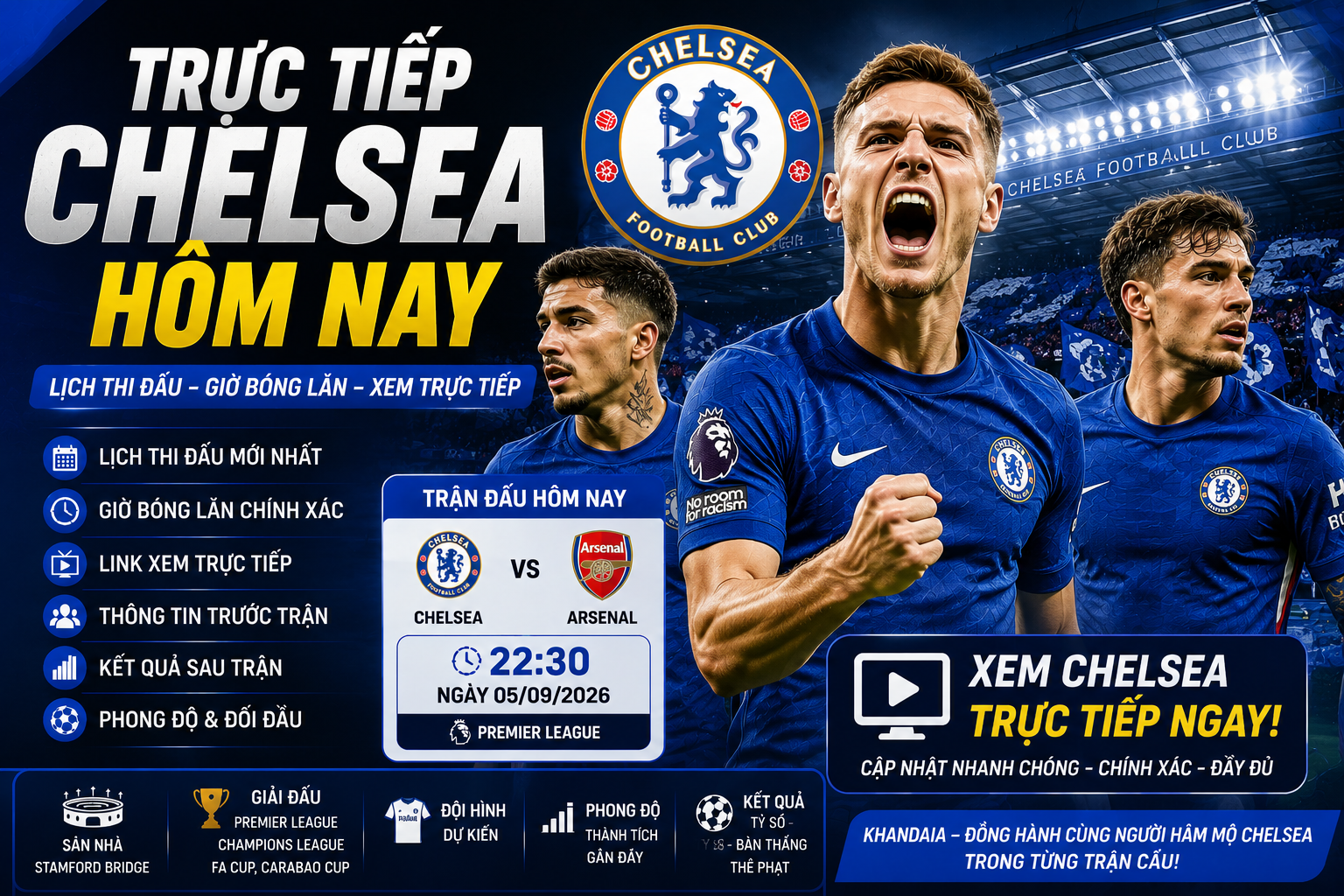 Trực Tiếp Chelsea