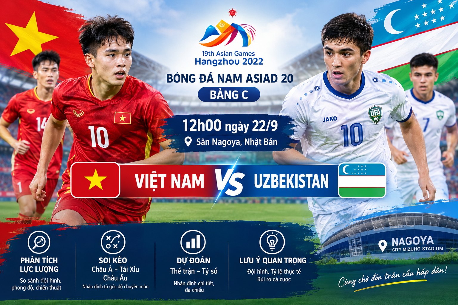 Việt Nam vs Uzbekistan