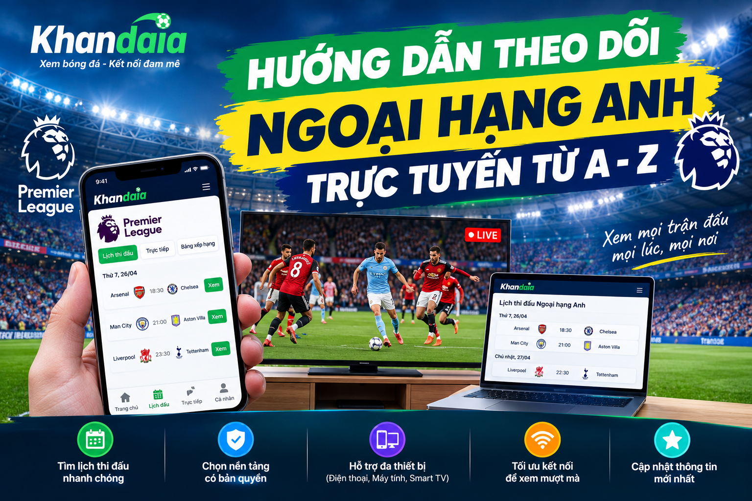 Theo Dõi Ngoại Hạng Anh