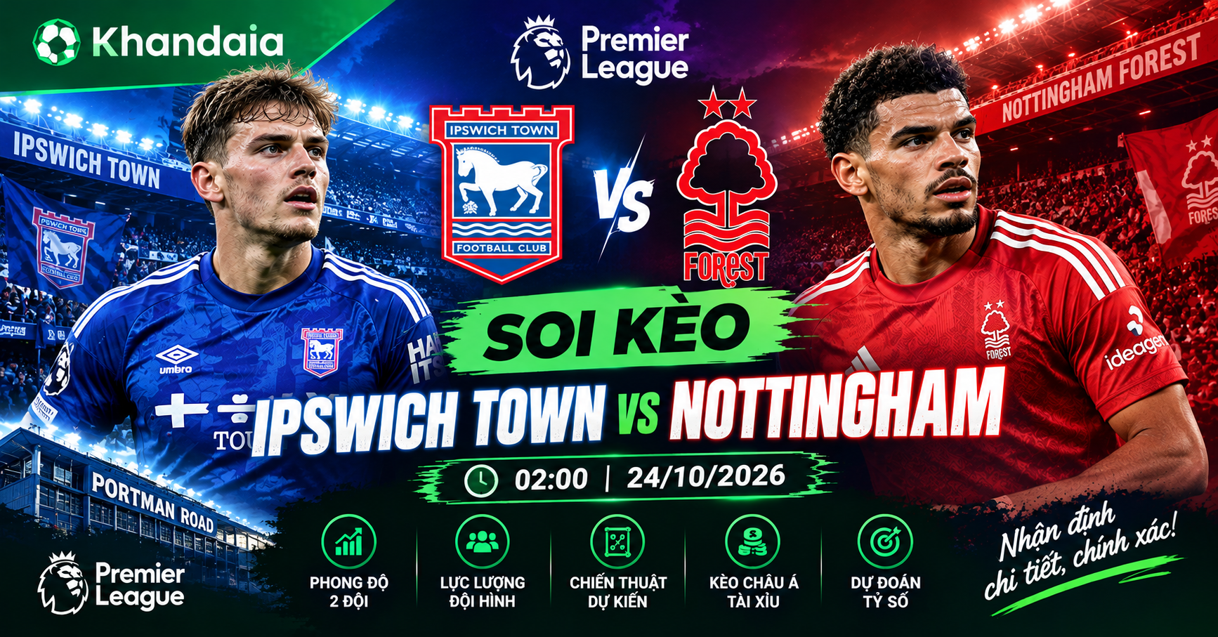 Ipswich Town vs Nottingham